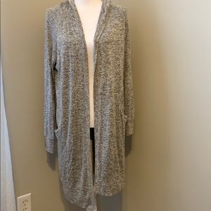 Forever 21 Hooded Cardigan